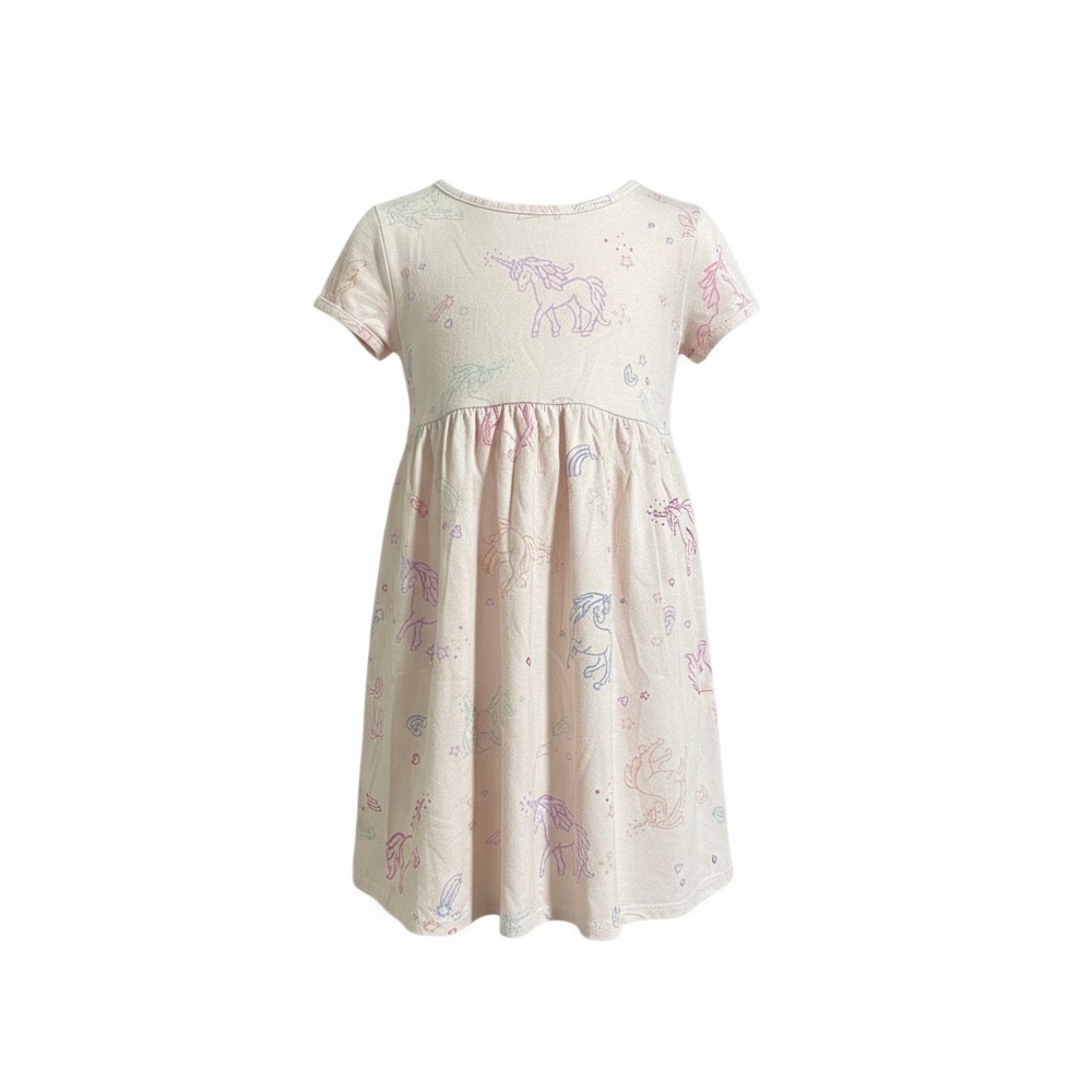 Wonder Nation Pastel Unicorn Dress